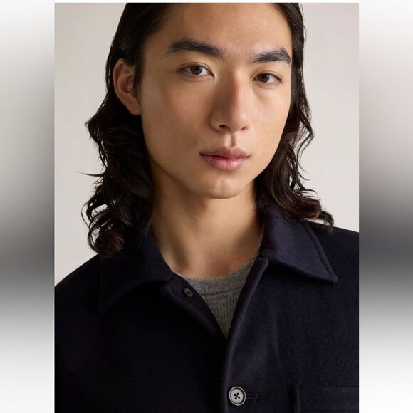 Quince Italian Wool Chore Jacket Size XL - Picture 5 of 12